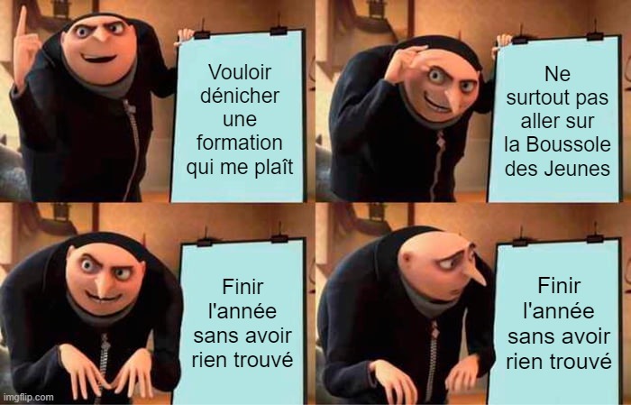 Participe au concours de mèmes Boussole des Jeunes !