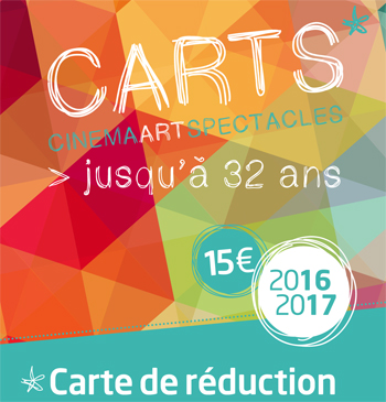La CART'S 2016-2017 est en vente au CRIJ de Nantes
