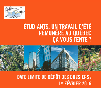 Etudiants de Laval : trouvez un job d'été au Québec facilement !