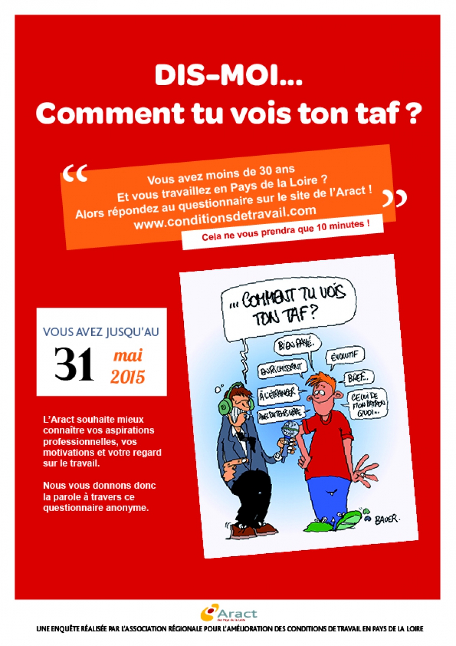 [Enquête] Jeunes ligériens, quelle est votre perception du travail ?