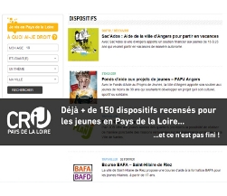 Déjà + de 150 dispositifs recensés par le CRIJ pour les jeunes ligériens !
