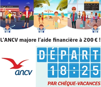 Départ 18:25 : l'aide de l'ANCV revalorisée