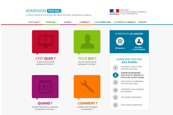 Admission Post Bac (APB) : s'inscrire en supérieur, les dates 2016