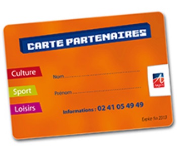 Carte Partenaires/Cezam : Sortir et pratiquer une activité à petits prix à Angers