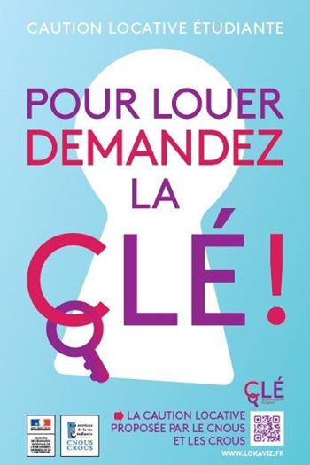 Le CROUS lance la Caution Locative pour les Etudiants (CLE)