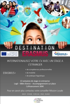 Vous recherchez un stage en Europe ? Découvrez le dispositif OUAT d'Erasmus+