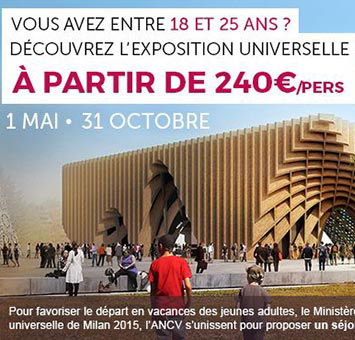 Partez 3 jours à l'Expo Universelle de Milan pour 240€