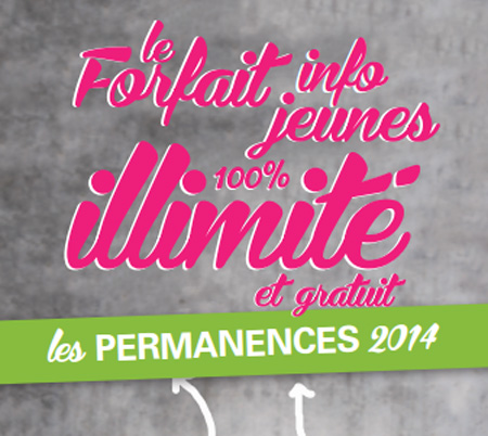 Les permanences 2014 au Centre Information Jeunesse (CIJ) d’Angers