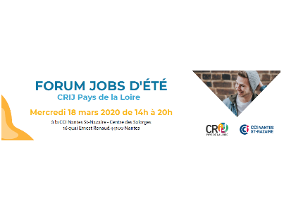 Un job pour cet été : c'est possible avec le CRIJ !