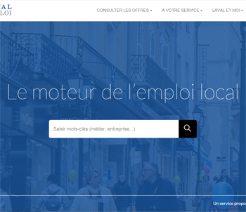 Laval Emploi – un nouveau site web pour trouver des offres d’emploi, de stage/alternance et de formations