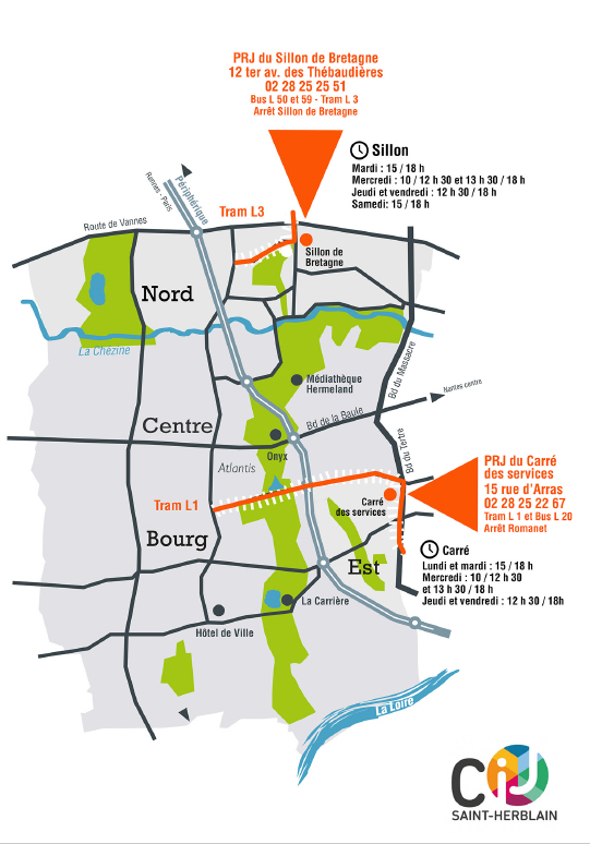 Un nouveau Centre Information Jeunesse (CIJ)  à Saint-Herblain