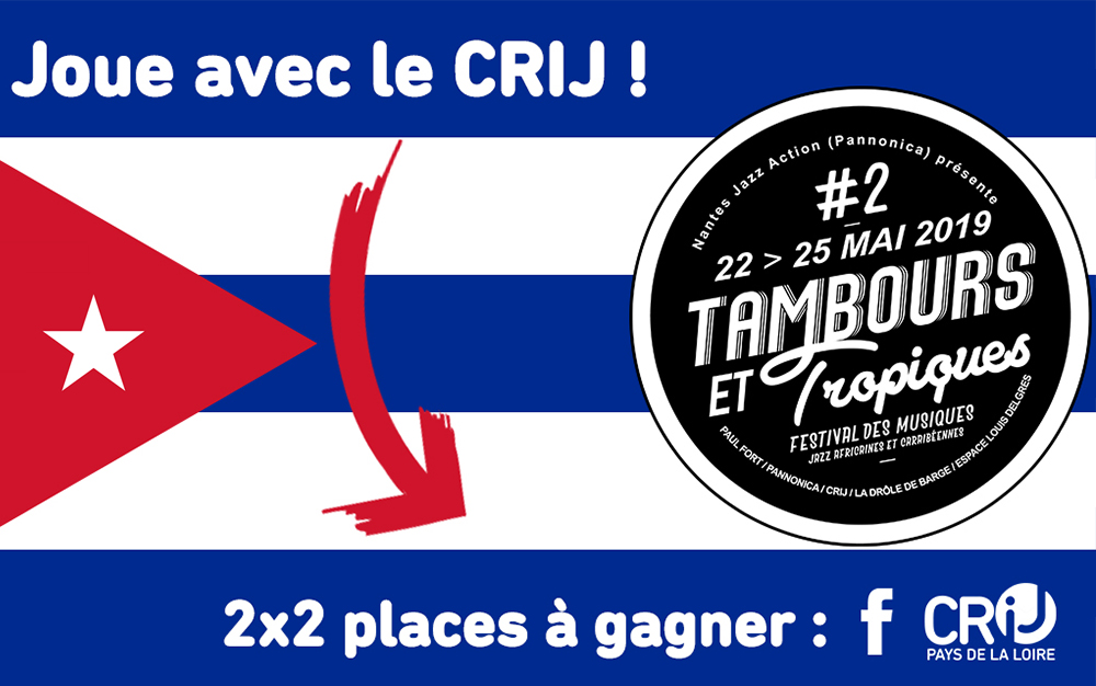 Festival Tambours et tropiques : gagnez des places de concert avec le CRIJ !