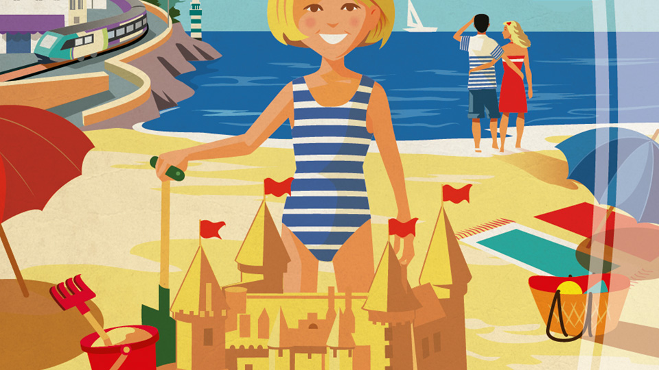 Profitez du train des châteaux pour visiter le patrimoine de la région