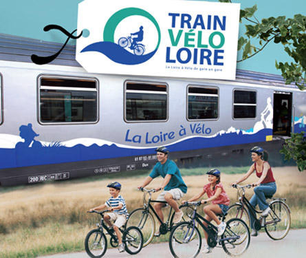 Train vélo Loire : embarquez votre vélo à bord du train Interloire !