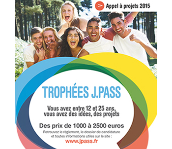 Trophées J.pass : appel à projets 2015