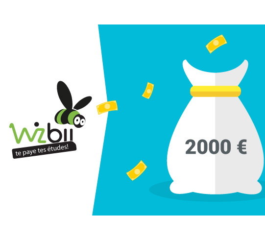 Wizbii te paye tes études ! Une bourse de 2000€ à gagner