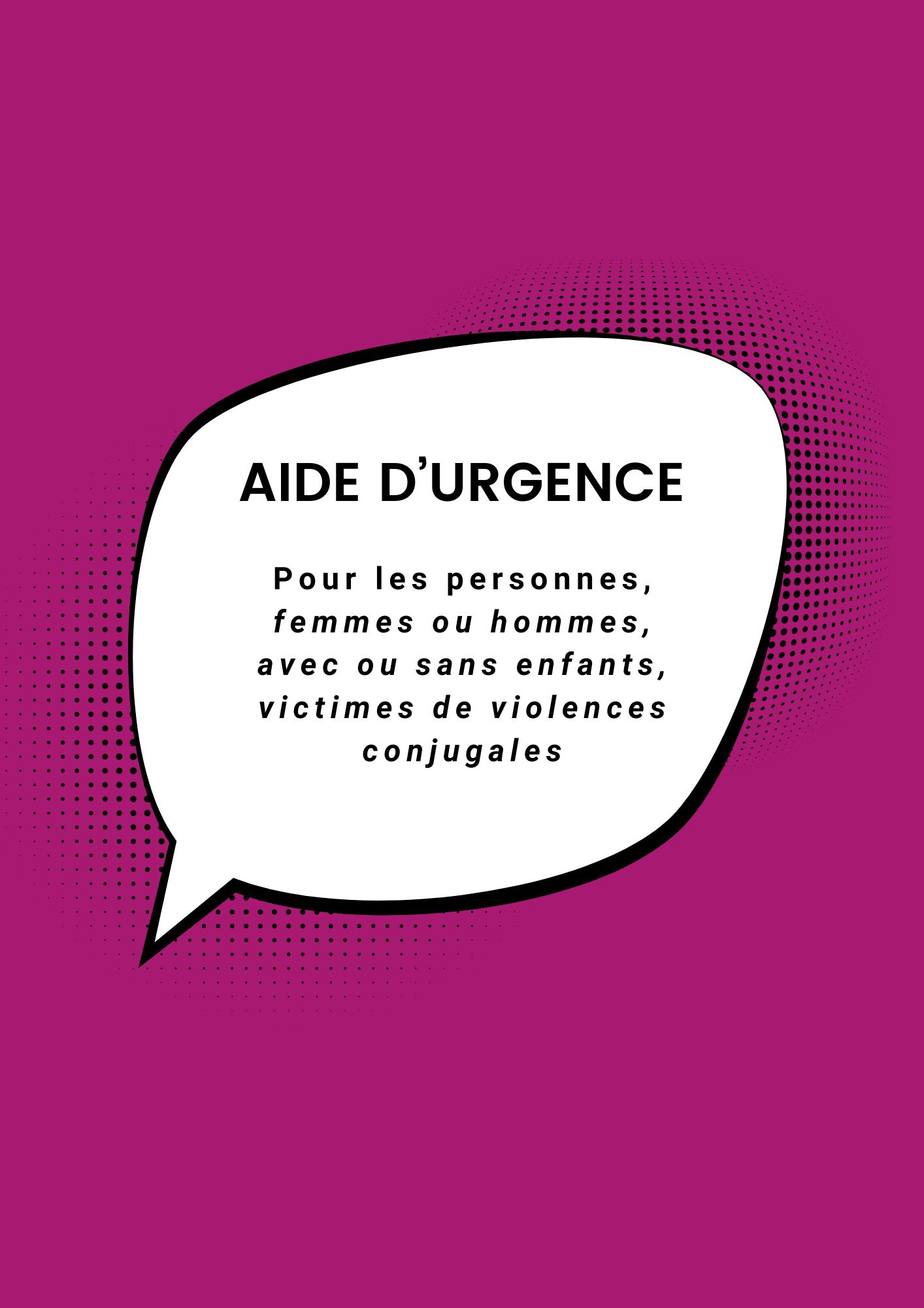 Personnes victimes de violences conjugales : aide d'urgence pour vous mettre à l'abri