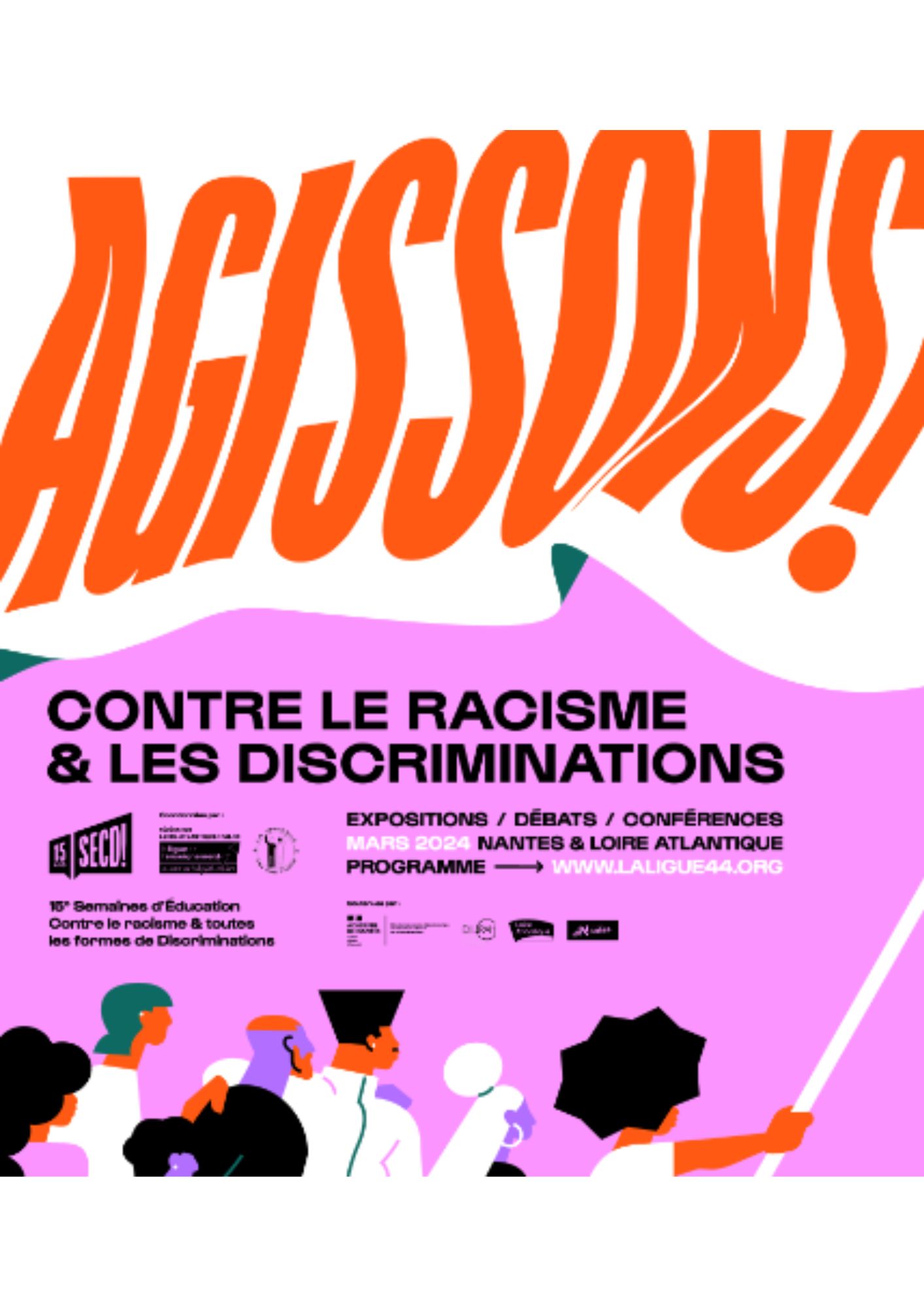 La Semaine d'éducation et de lutte contre toutes les formes de discriminations en mars 2024