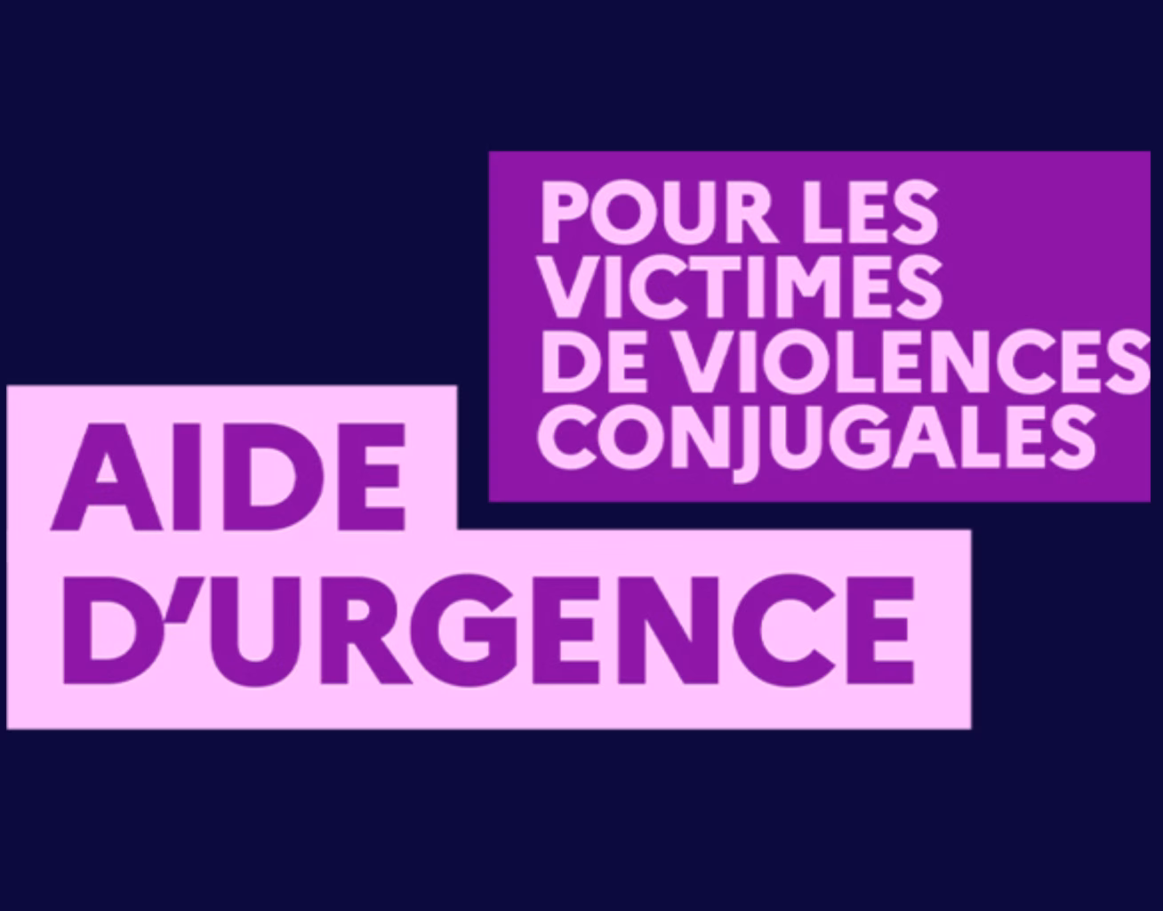 aide d'urgence pour les victimes de violences conjugales
